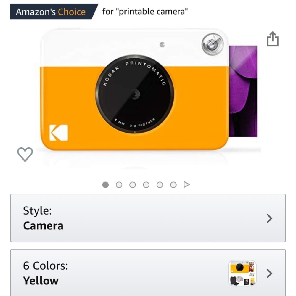 Kodak Instant Camera- almost NWT